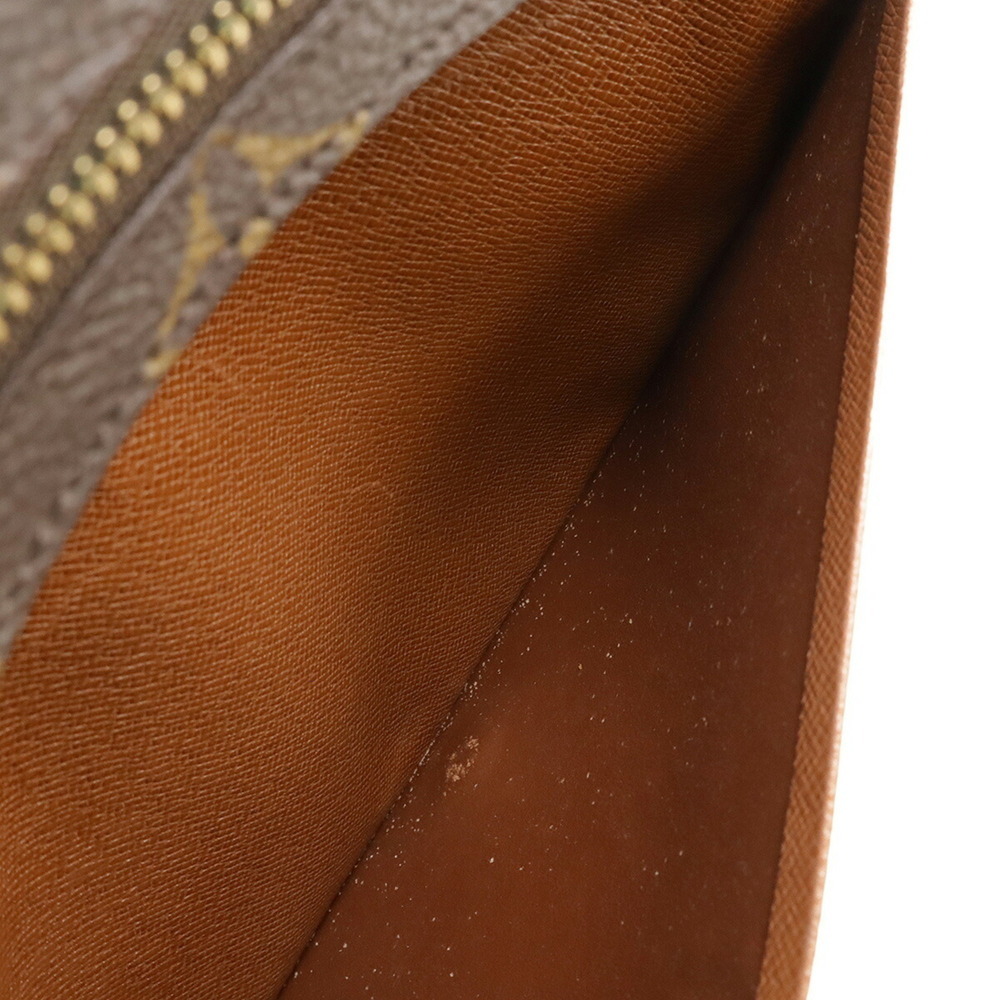 LOUIS VUITTON Authentic Brown Monogram Pochette Pouch - Picture 7 of 8